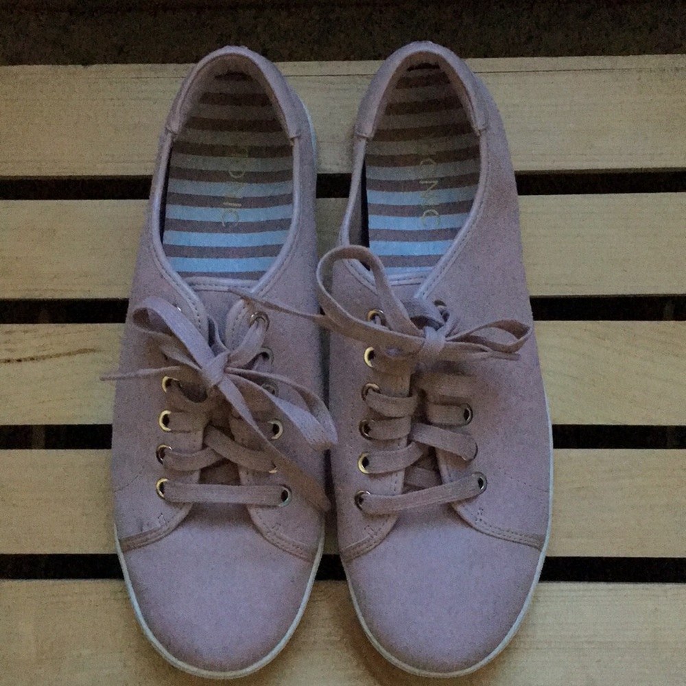 Suede shoes